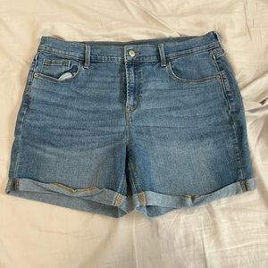 Baby blue Jean shorts